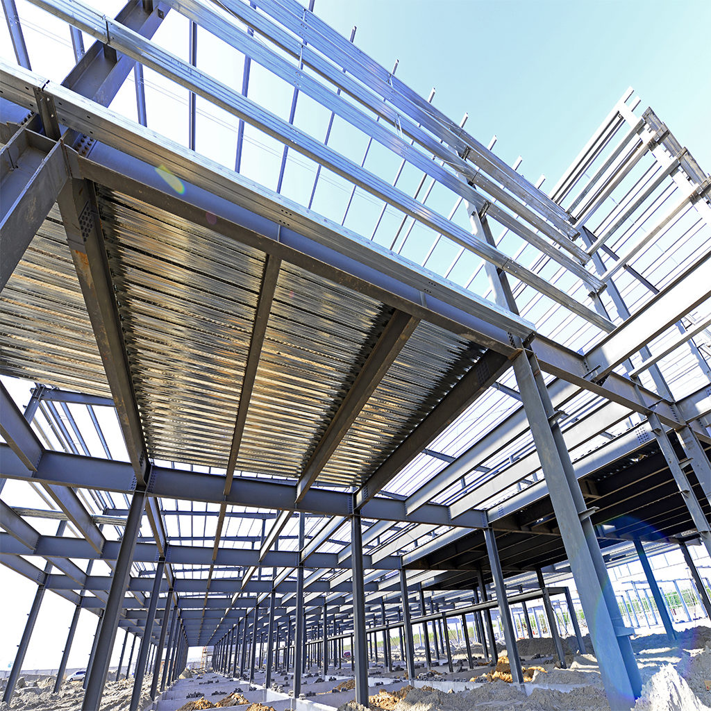 Steel Frame Structure Components
